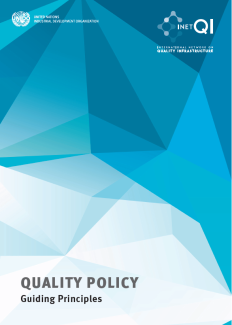 QUALITY POLICY - Guiding Principles