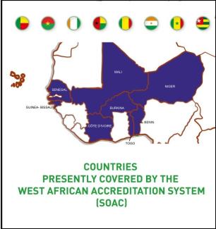 Launch of activities of the accreditation body for West Africa - SOAC