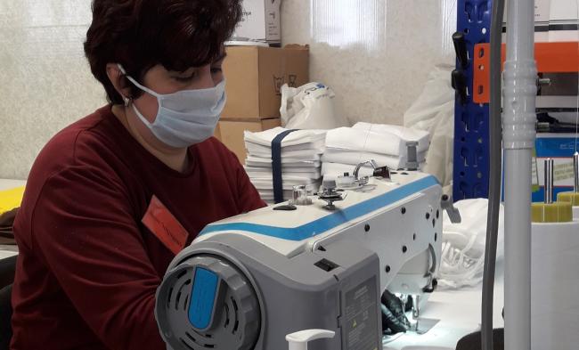 Armenian apparel manufacturers establish mask production lines  to help fight coronavirus 