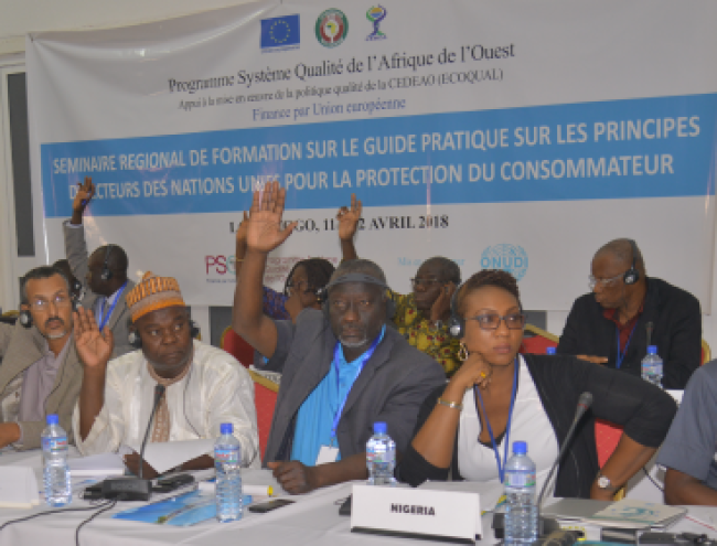 Regional Training Workshop on the United Nations Guide for Consumer Protection: Strengthening the Welfare of the Consumers in the ECOWAS Region 